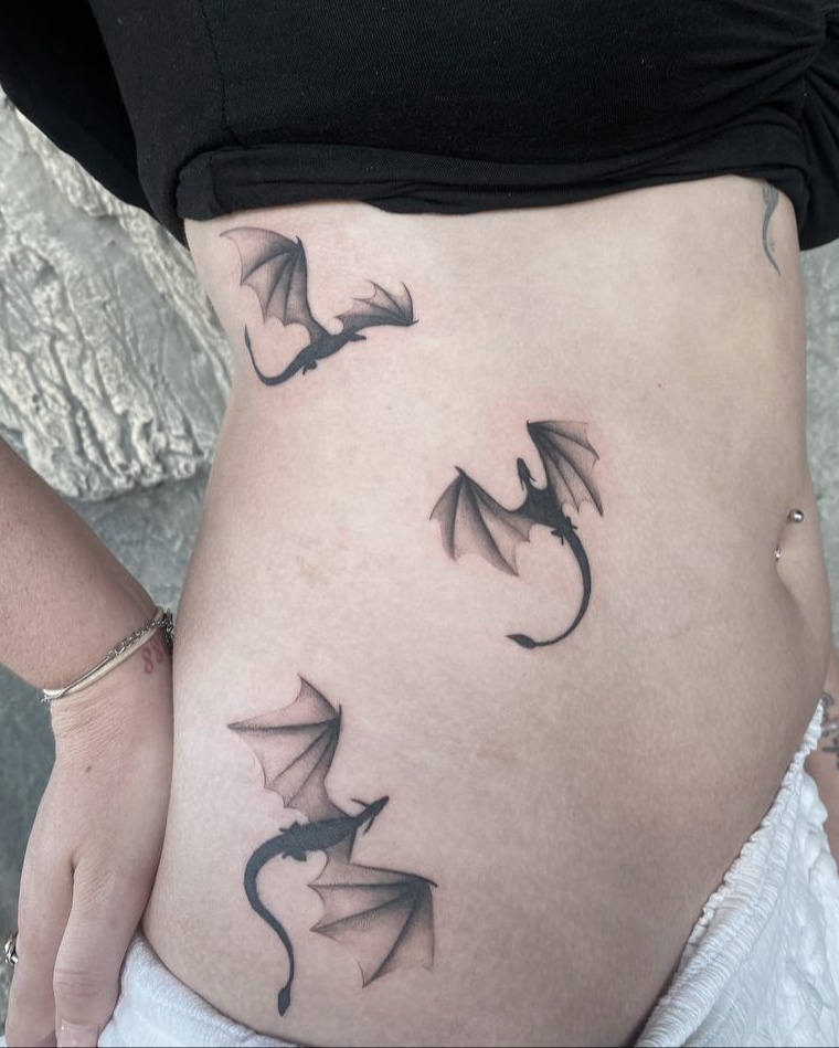 Fine line tattoo — single needle, Samadhi Uluwatu Bali
