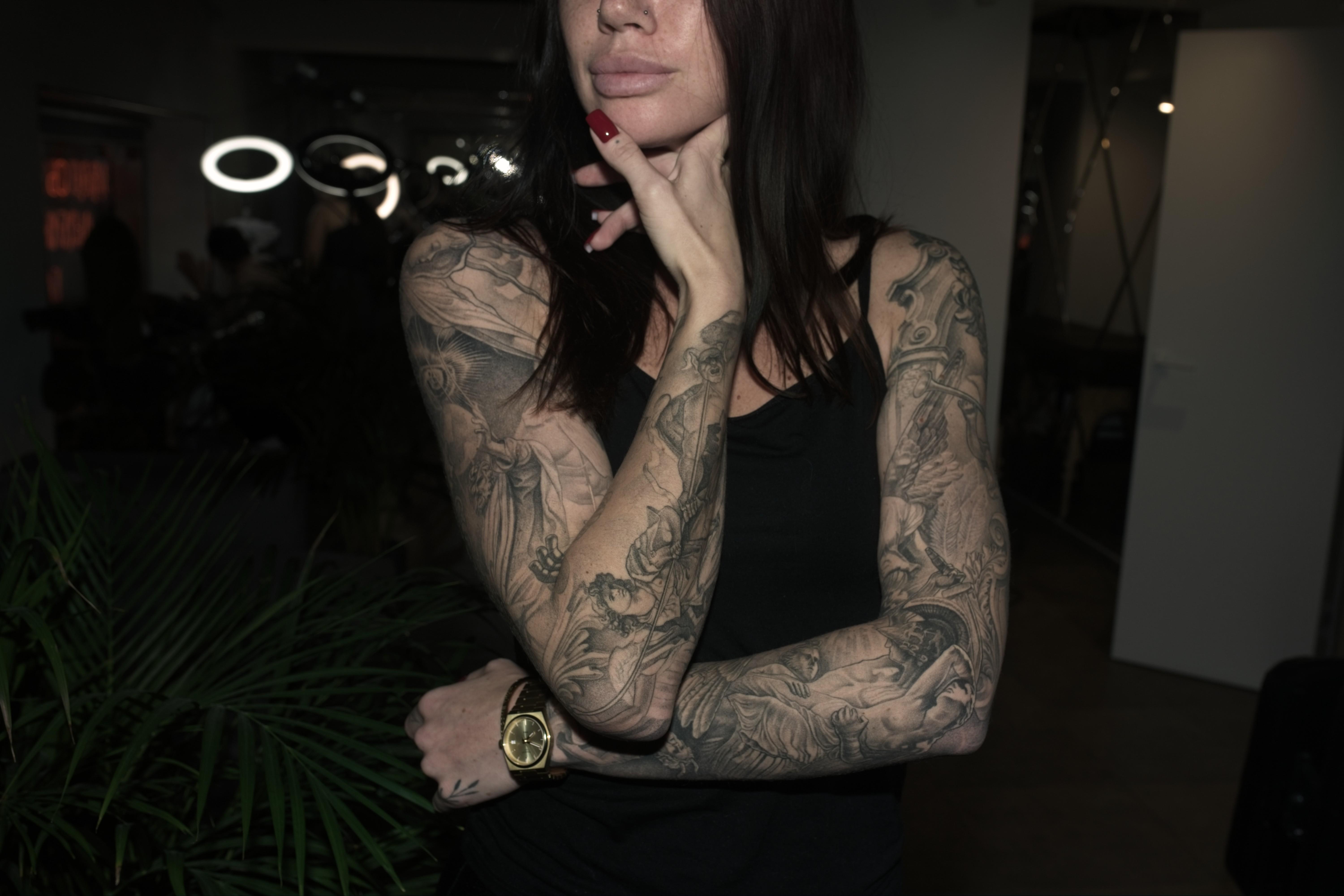 Custom tattoo — realism, Samadhi Uluwatu Bali