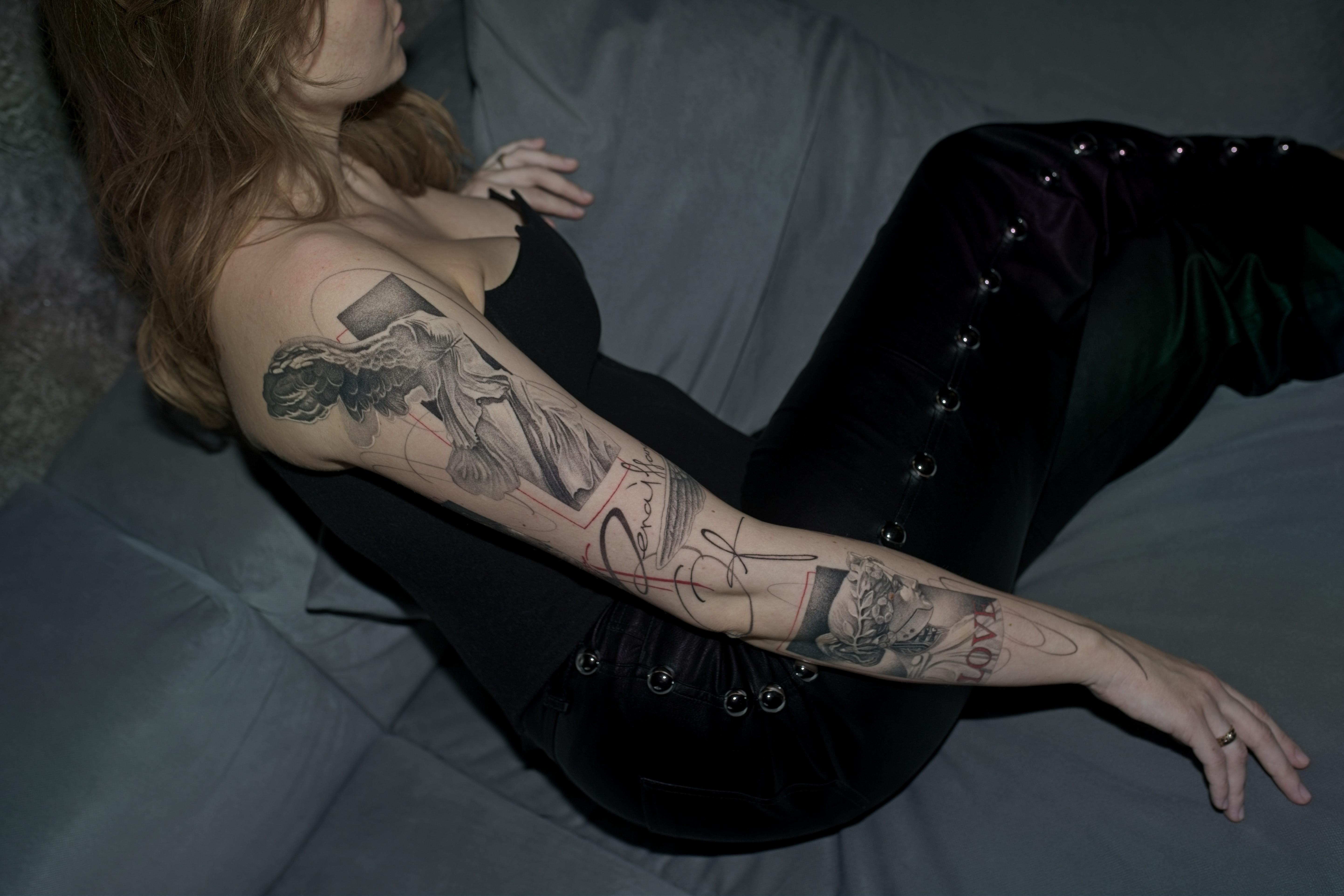 Custom tattoo — realism, Samadhi Uluwatu Bali