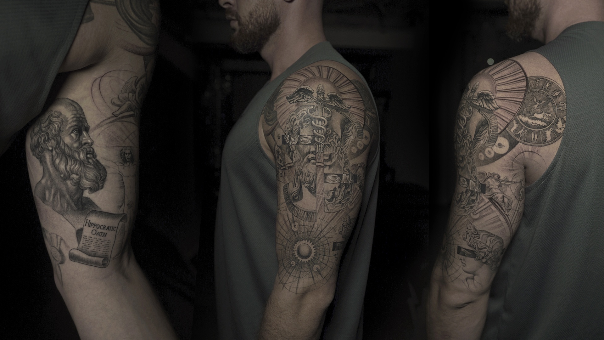 Custom tattoo — realism, Samadhi Uluwatu Bali